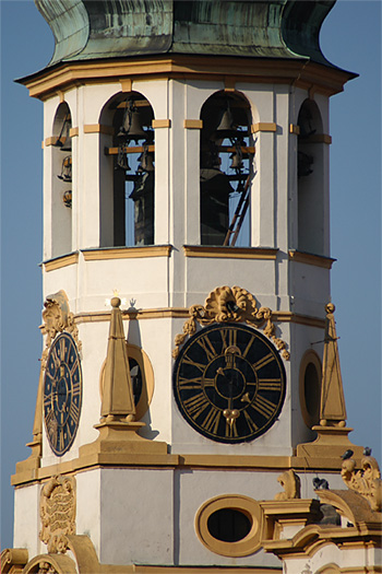 Prague Loreto carillon in the Clock Towek