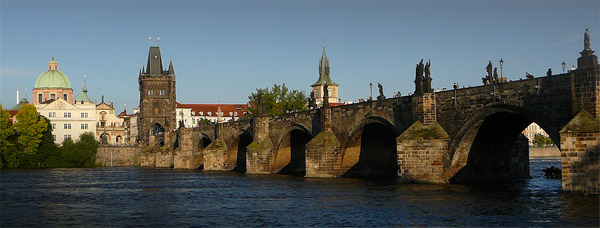 The Charles Bridge with Old Town Bridge Tower