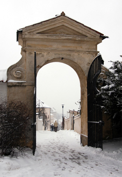 Gate from Strahov Monastery to Lesser Town